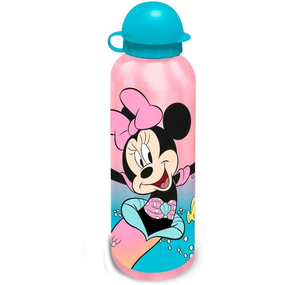 Set cutie sandwich si recipient lichide aluminiu 500ml SunCity Minnie Mermaid EWA30011MN - 2 | YEO