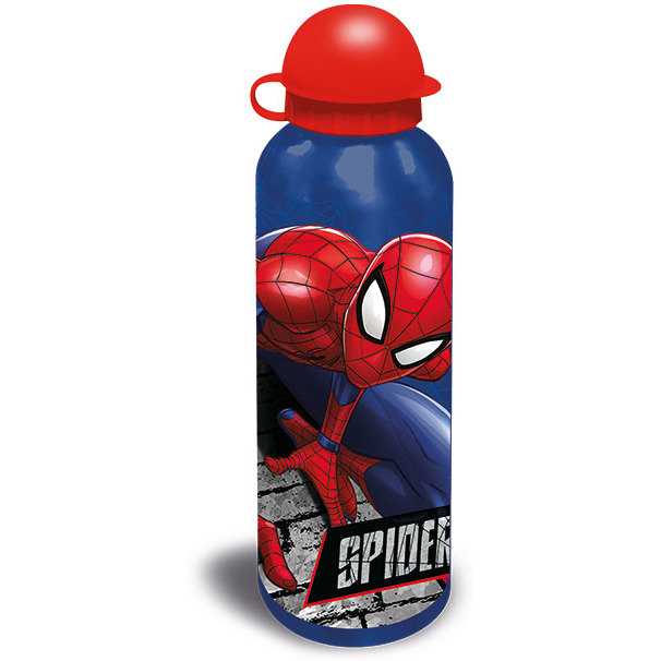 Set cutie sandwich si recipient lichide aluminiu 500ml SunCity Spiderman Wall EWA50006SP - 2 | YEO