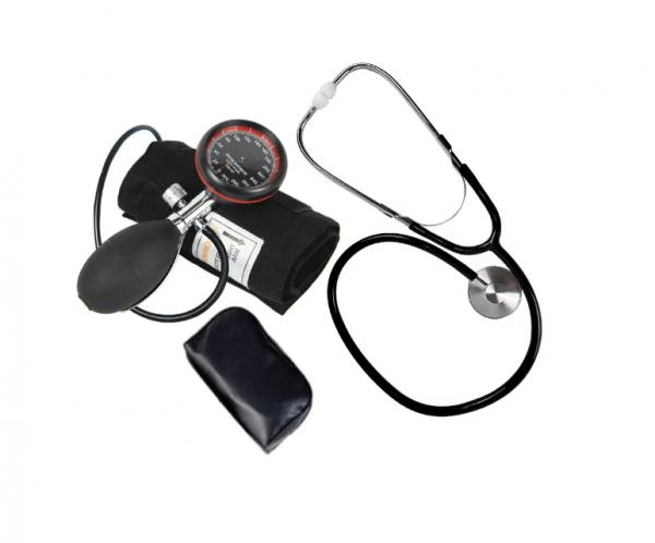 Tensiometru mecanic profesional Perfect Medical cu un tub plus stetoscop Avizat Medical nichiduta.ro imagine noua responsabilitatesociala.ro