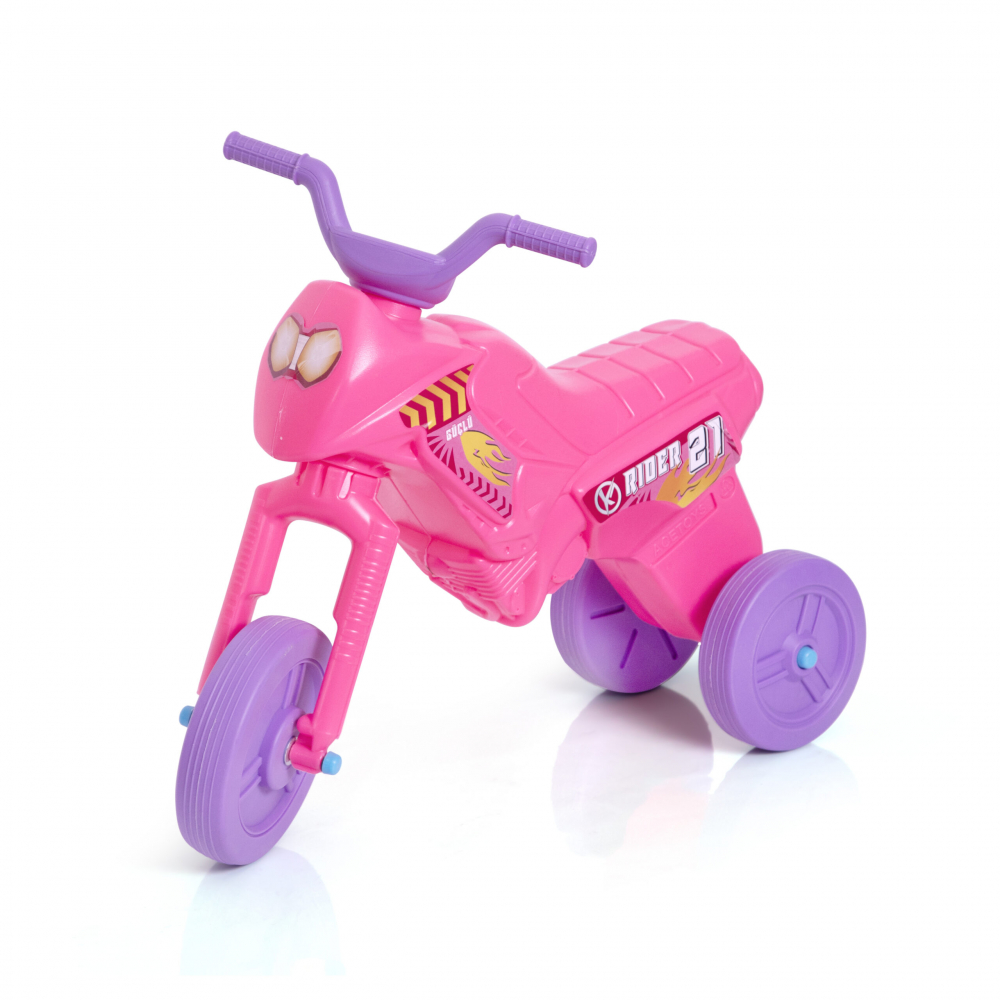 Tricicleta fara pedale Guclu Toys Junior Pink - 1