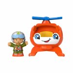 Vehicul elicopter Fisher Price Little People 10 cm