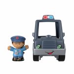 Vehicul Police Fisher Price Little People 10 cm