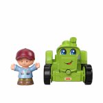 Vehicul tractor Fisher Price Little People 10 cm