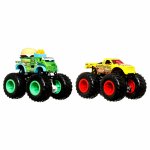 Set 2 masini Buns of steel si All Fried Up Hot Wheels Monster Truck scara 1:64