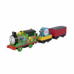 Locomotiva motorizata Percy cu 2 vagoane Thomas