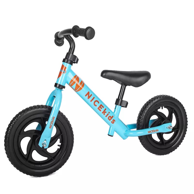 Bicicleta fara pedale 12 inch Nice Kids Blue - 4