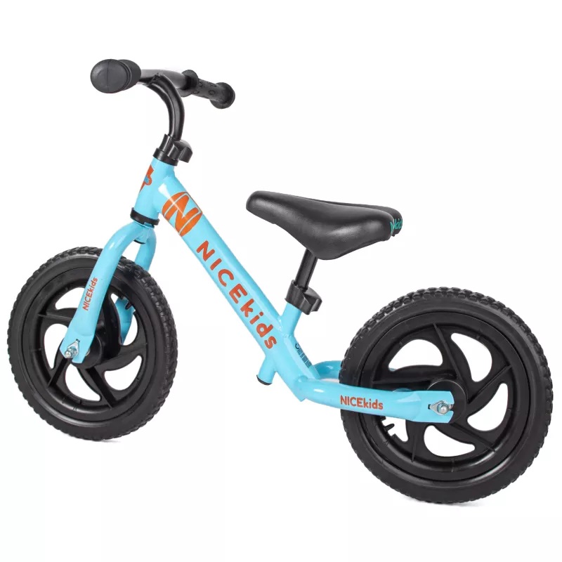 Bicicleta fara pedale 12 inch Nice Kids Blue - 3
