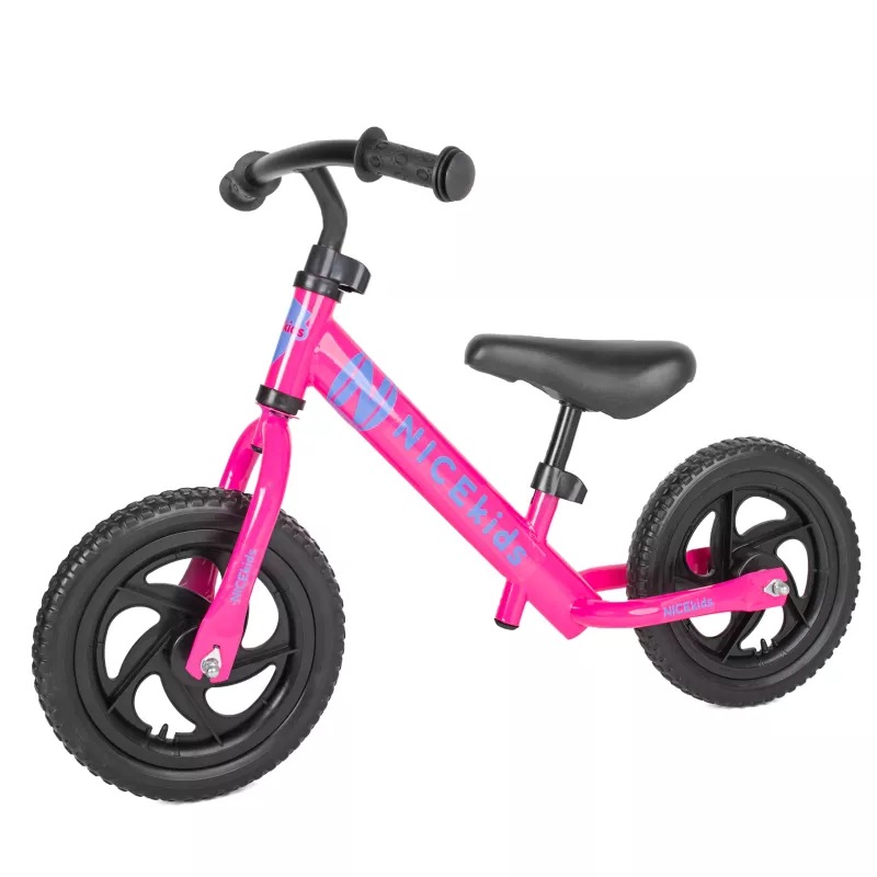 Bicicleta fara pedale 12 inch Nice Kids Pink - 4