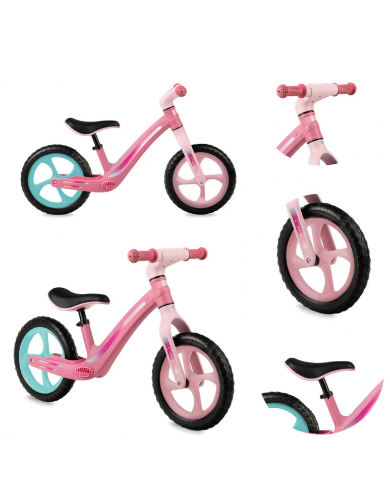 Bicicleta fara pedale Momi Mizo Pink - 2