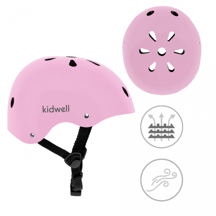 Casca de protectie pentru copii Kidwell ORIX II marimea S 48-52 cm Pink - 2 | YEO