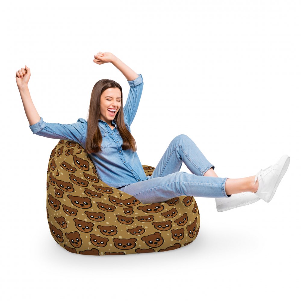 Fotoliu Puf Bean Bag tip Para XL Cute Brown Bear