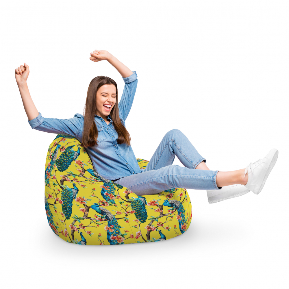 Fotoliu Puf Bean Bag tip Para XL Pauni