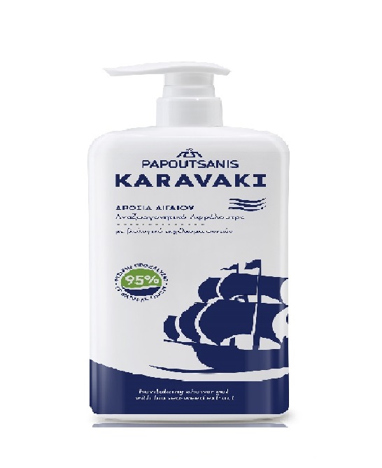 Gel de dus revitalizant Karavaki Aegean Breeze 750ml