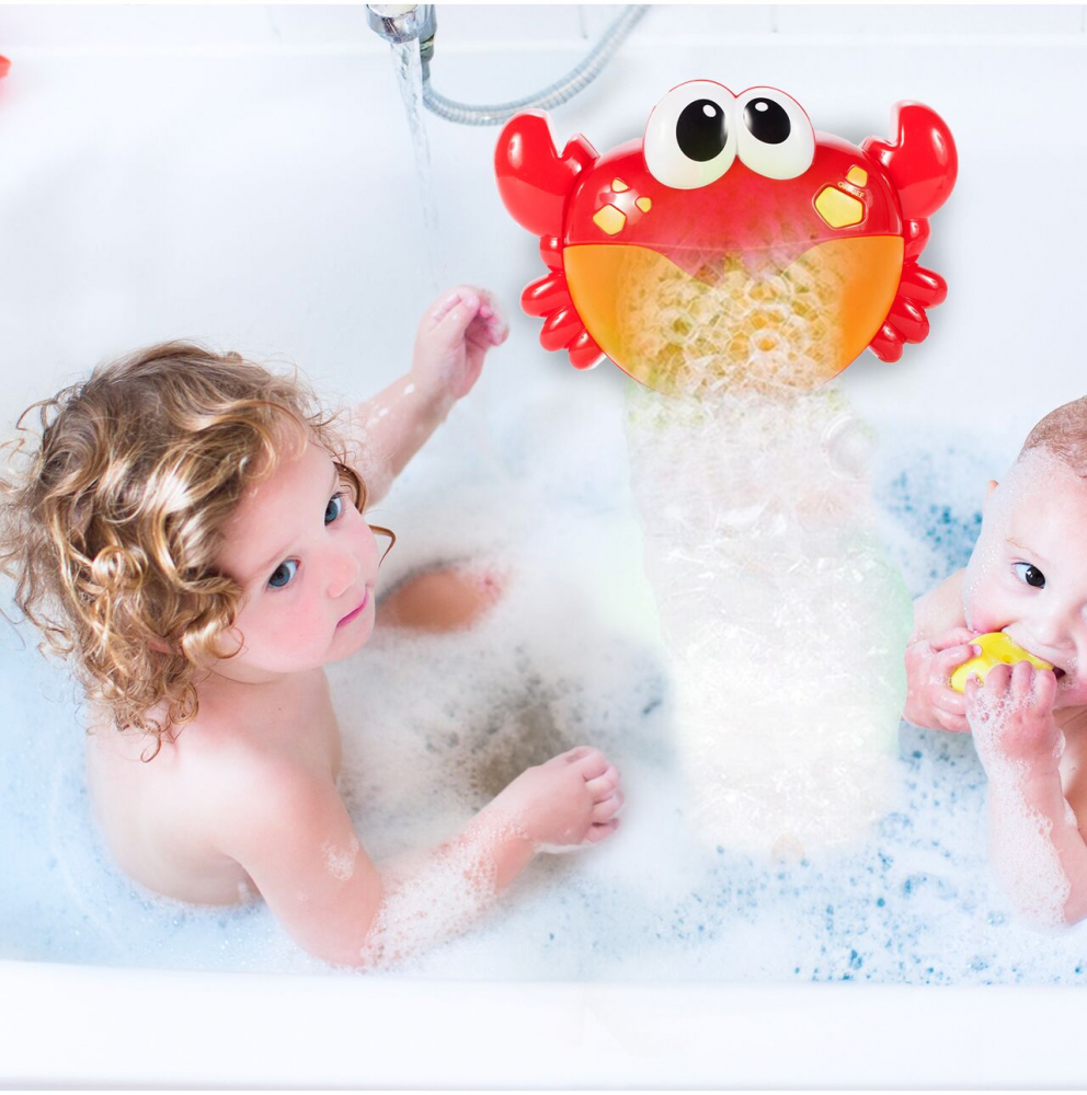 Poze Jucarie baie Crab Muzical generator de spuma Red nichiduta.ro 