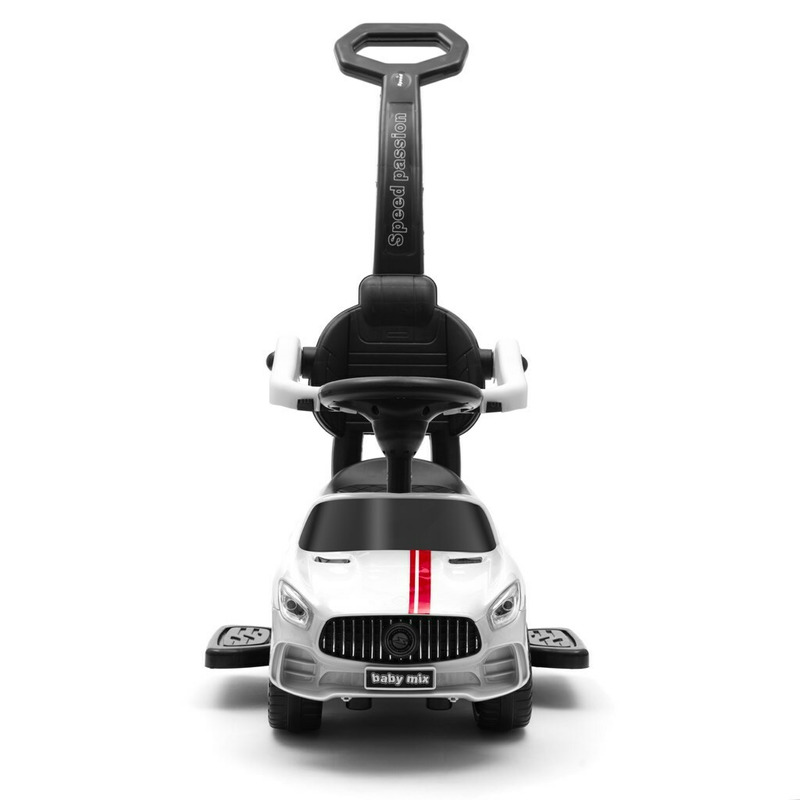 Masinuta de impins racer baby mix alb