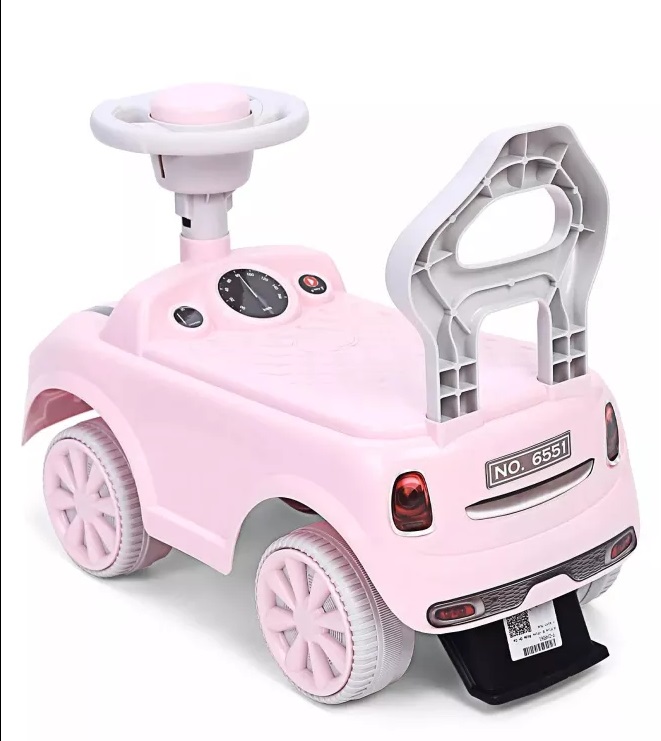 Masinuta fara pedale Mini Cooper Pink - 6
