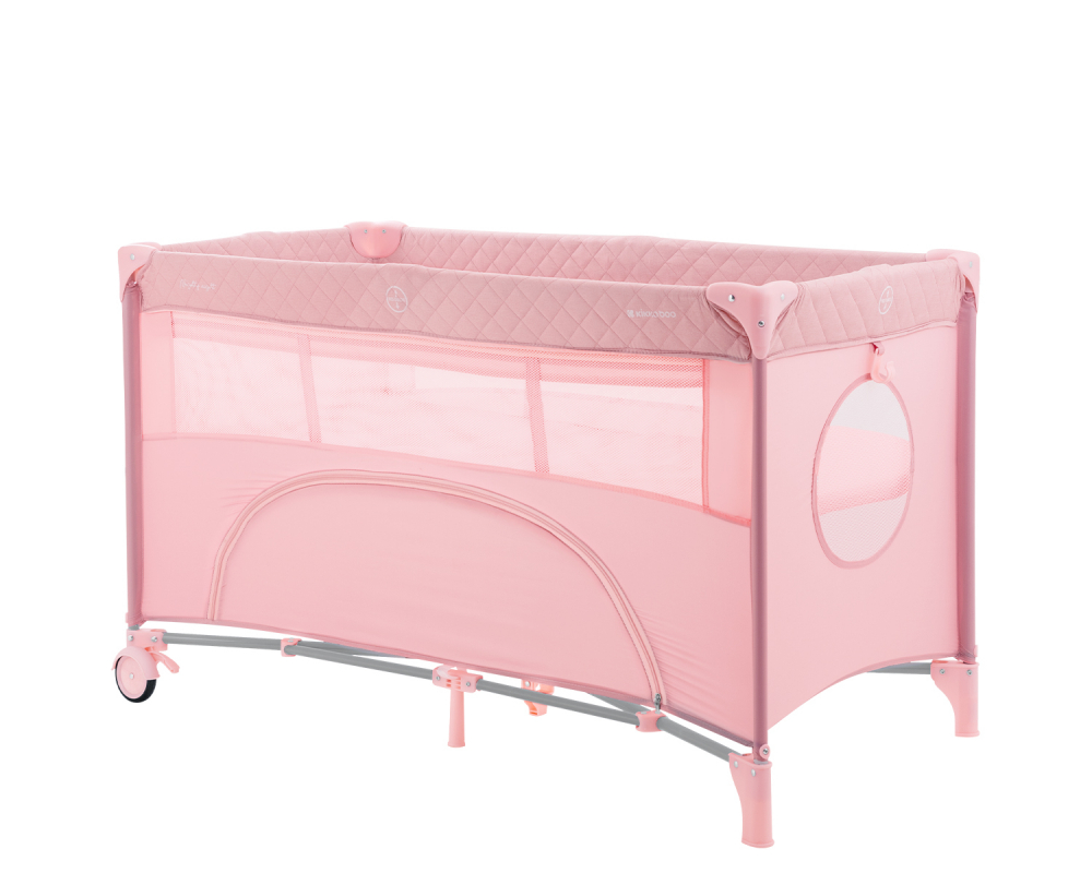 Patut cu doua nivele Kikkaboo Nighty Night Pink - 1