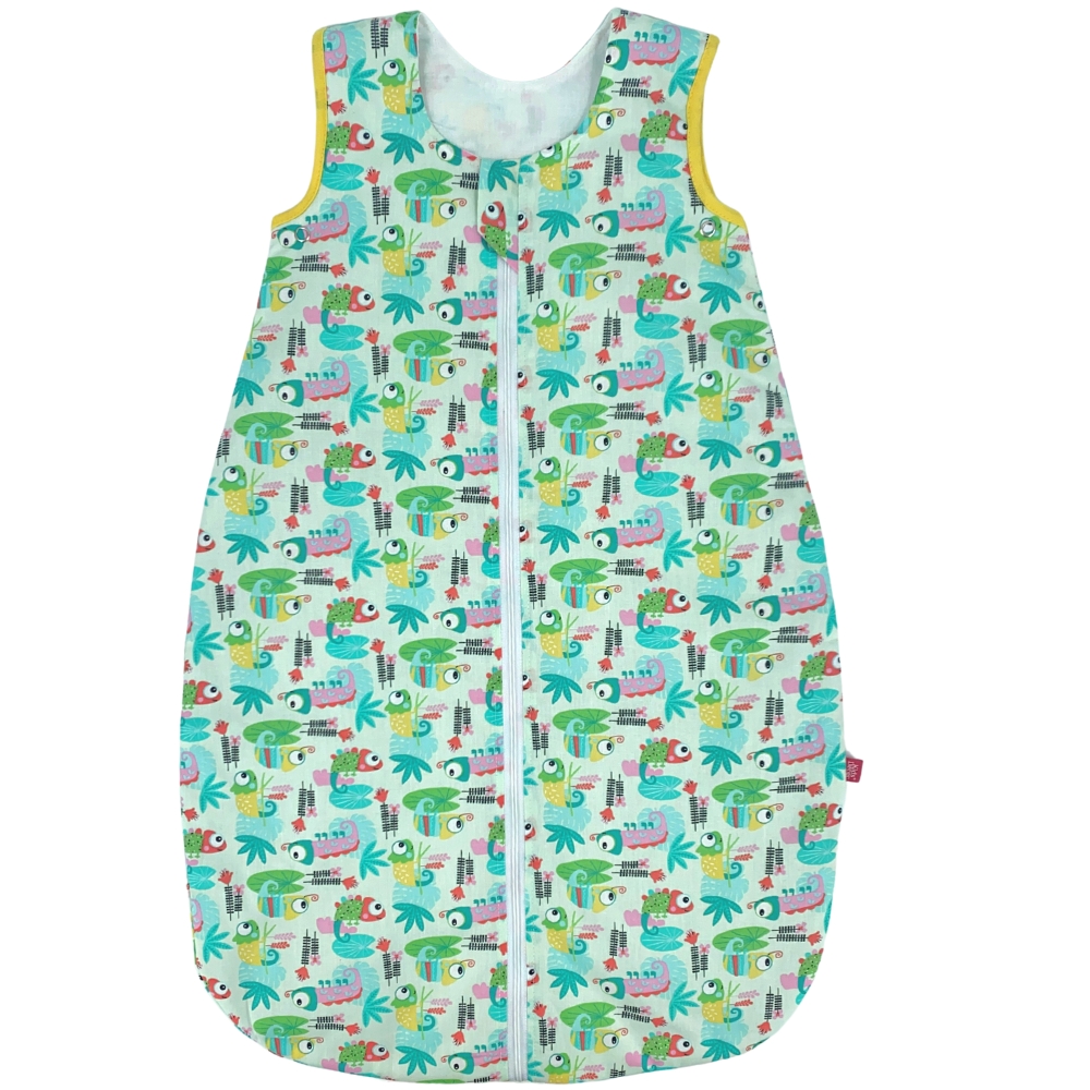 Sac de dormit copii KidsDecor 2.5 tog Tropical din bumbac 95 cm - 5