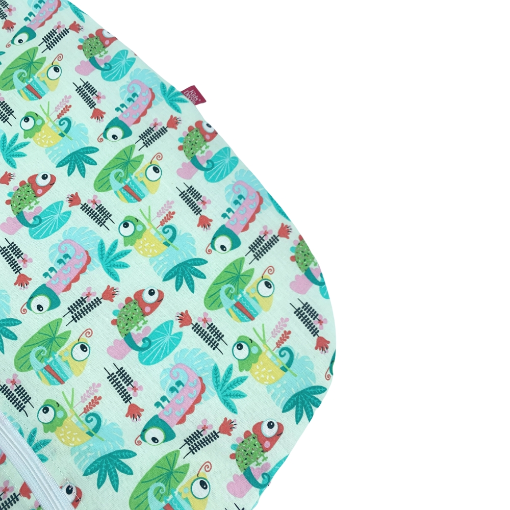 Sac de dormit copii KidsDecor 2.5 tog Tropical din bumbac 95 cm - 1