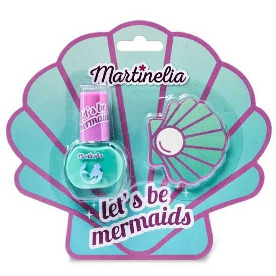 Set lac de unghii si pila Nail duo Lets Be Mermaids Martinelia
