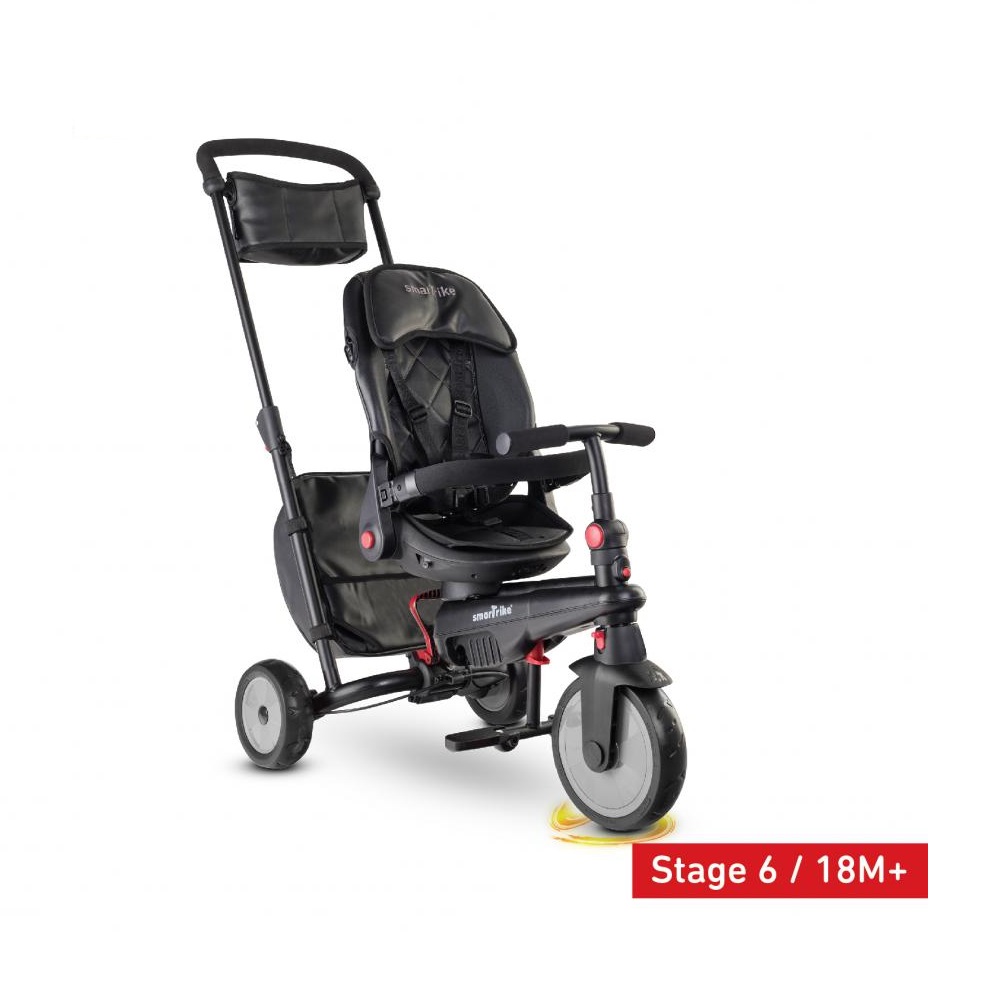 Tricicleta pliabila Smart Trike 7 in 1 STR7 Urban Black - 1 | YEO