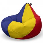 Fotoliu Puf Bean Bag tip Para XL Tricolor Romania
