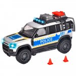 Masina de politie Majorette Land Rover cu lumini si sunete