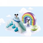 Set constructie Playmobil Casa din nori a lui Mickey si Minnie