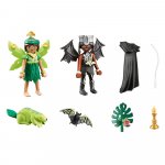 Set figurine Playmobil Forest Fairy si Bat Fairy cu animalute