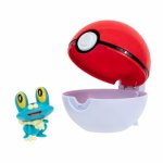 Figurine Pokemon Clip N Go Froakie & Poke Ball