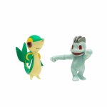 Pachet figurine de actiune Pokemon Machop si Snivy