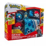 Set Pokemon Bandoliera cu Poke Ball Dive Ball & Squirtle