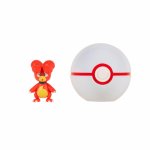Set figurine Pokemon Clip n Go Magby & Premier Ball 2 buc