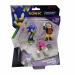 Set 3 figurine Sonic Prime blister Sonic & Dr. Dont & Amy