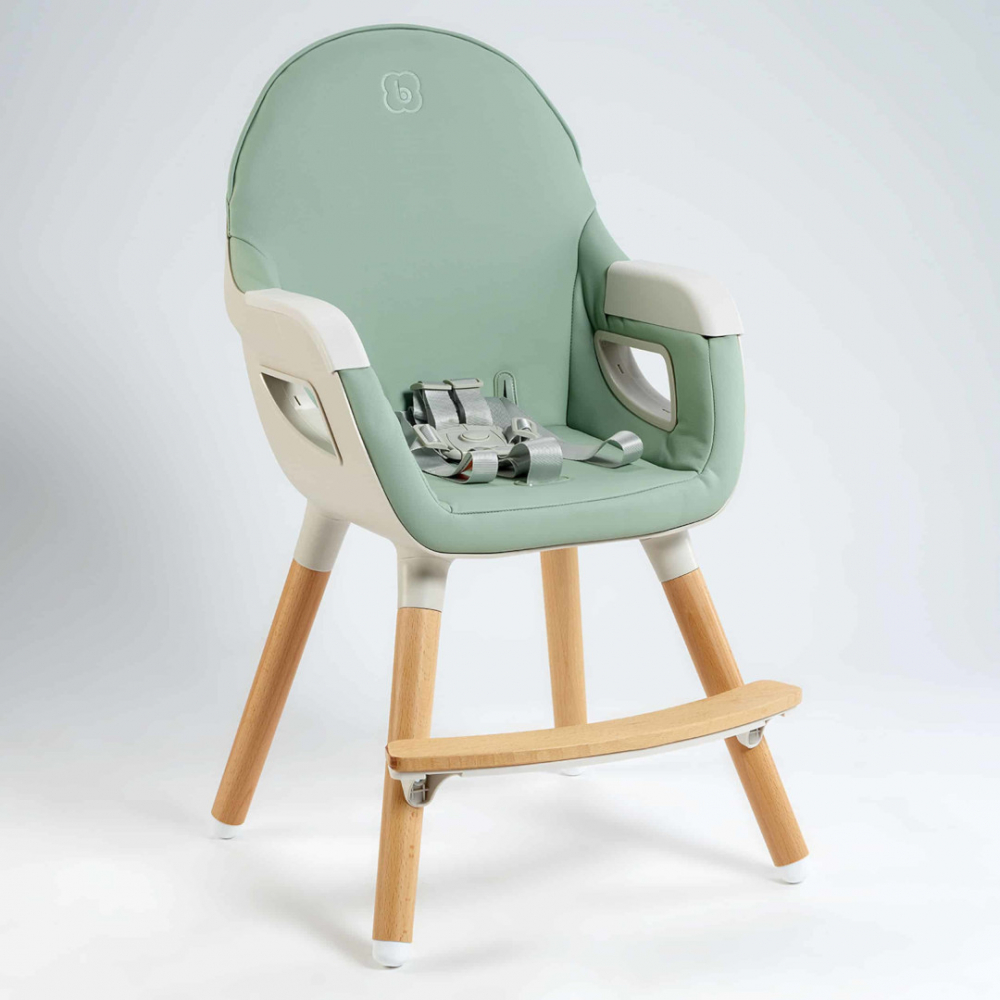 Scaun de masa BabyGo transformabil Scandi Green - 2 | YEO