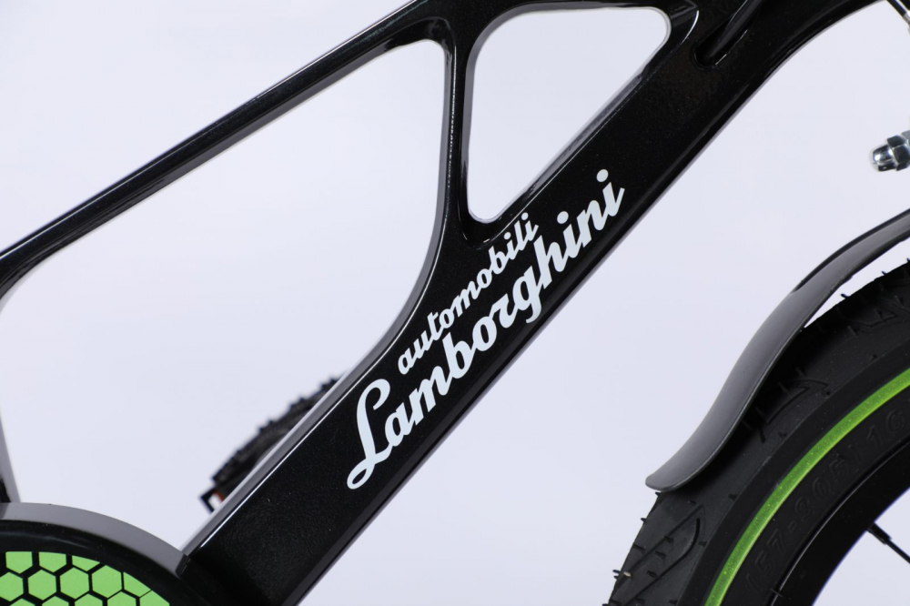 Bicicleta Lamborghini 14 inch cadru magneziu neagra - 2