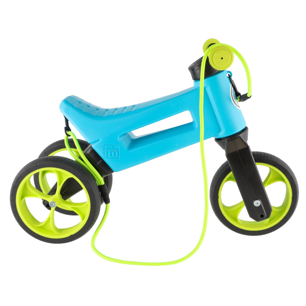 Bicicleta fara pedale 3 in 1 Funny Wheels Rider SuperSport Yetti BlueLime - 1