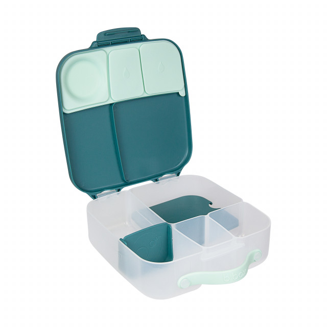 Caserola compartimentata Lunchbox b.box verde emerald forest - 1 | YEO