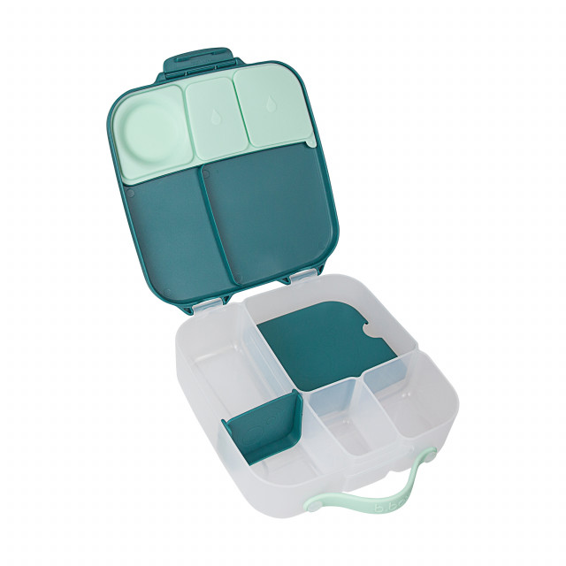 Caserola compartimentata Lunchbox b.box verde emerald forest - 2 | YEO