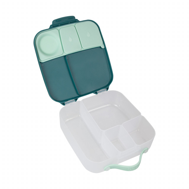 Caserola compartimentata Lunchbox b.box verde emerald forest - 3 | YEO