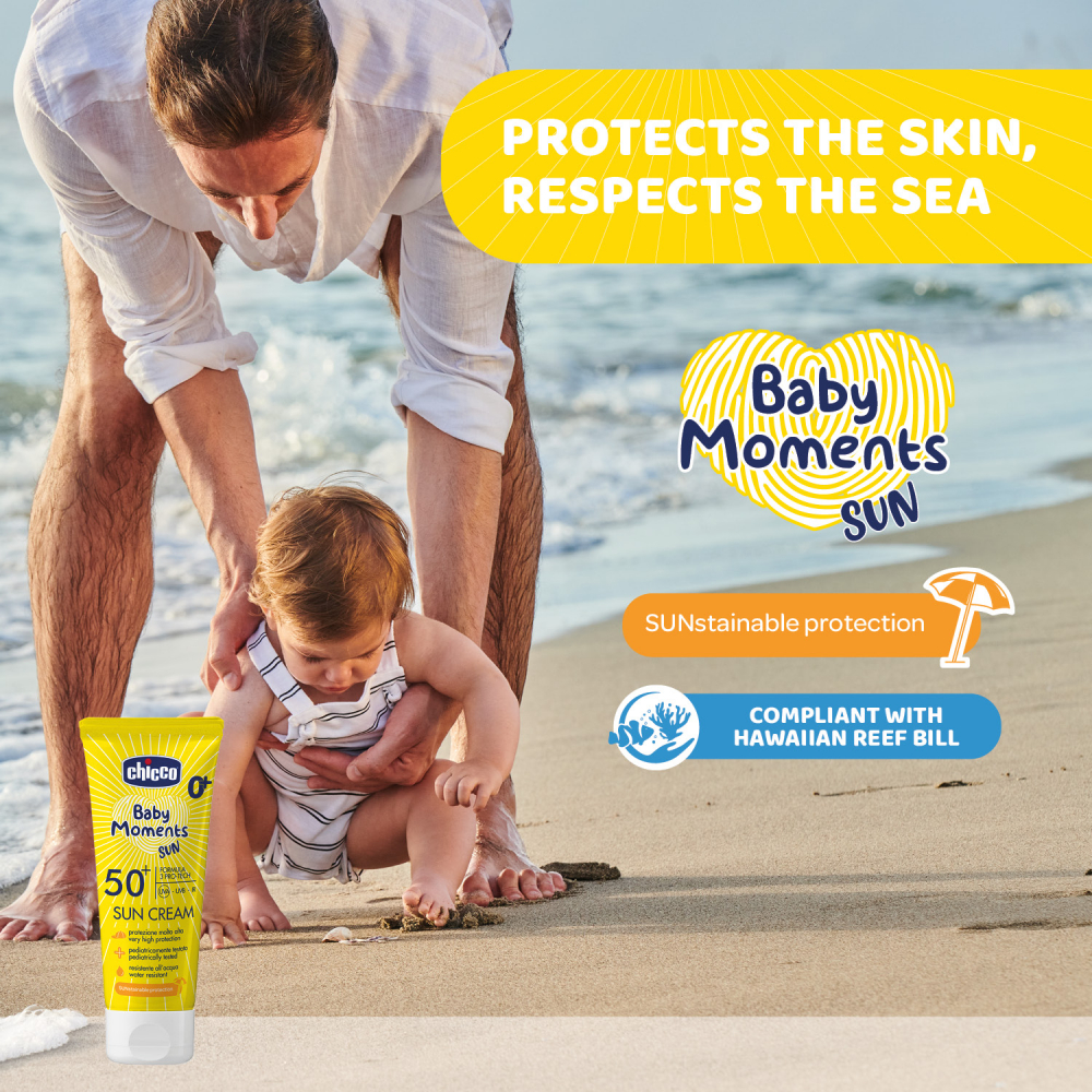 Crema protectie solara Chicco Baby Moments SPF 50+ 75 ml 0 luni+ Chicco imagine noua responsabilitatesociala.ro