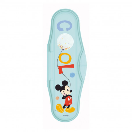 Set de 2 linguri si cutie de transport Disney Mickey - 3 | YEO