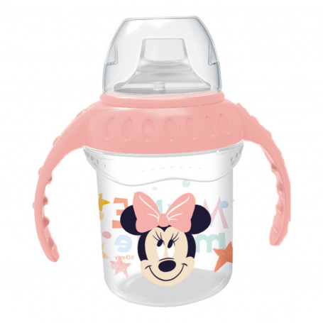 Cana 250ml cu capac si manere cioc din silicon Disney Minnie Mouse - 2 | YEO