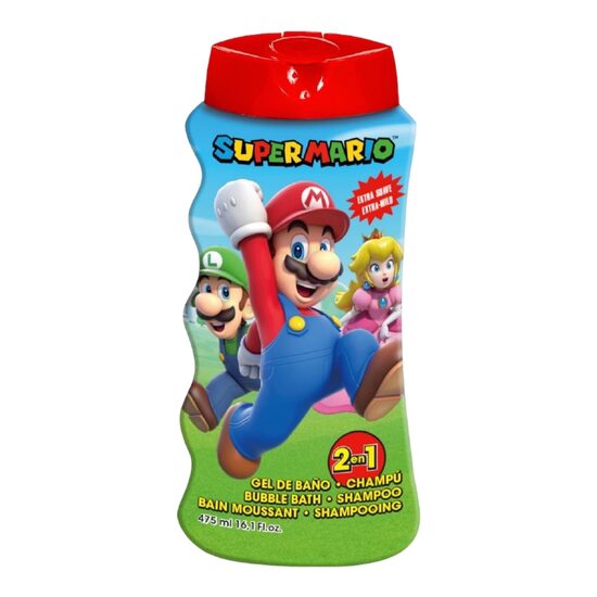 Gel de dus si sampon 2 in 1 Super Mario 475 ml