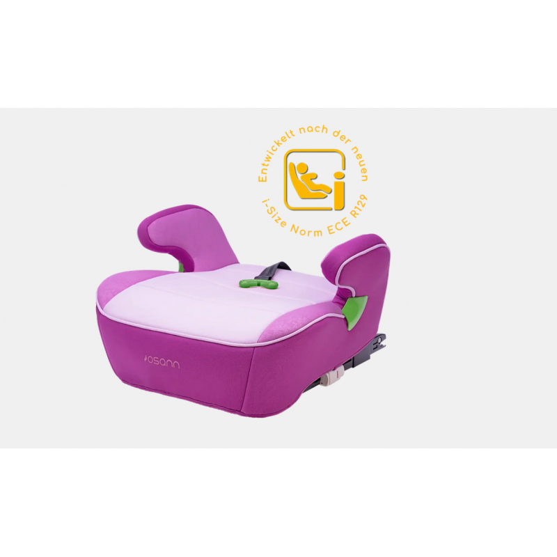 Inaltator auto Junior Osann Isofix cu Gurtfix i-Size Pixel R129 berry - 2