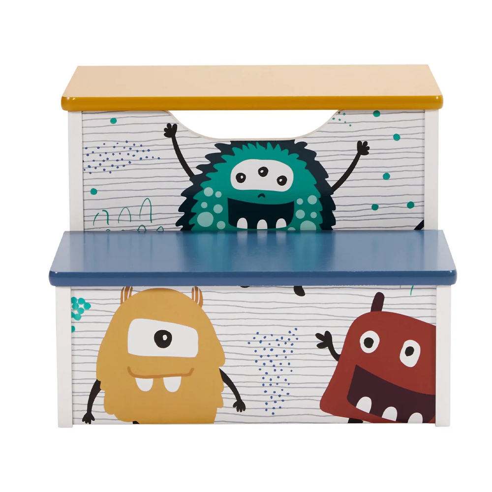 Inaltator cu doua trepte si spatiu depozitare din lemn MDF Ginger Home Monster - 1 | YEO