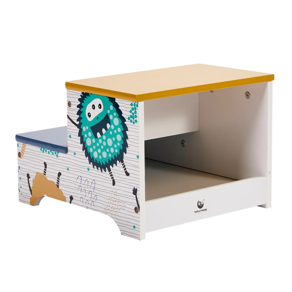 Inaltator cu doua trepte si spatiu depozitare din lemn MDF Ginger Home Monster - 2 | YEO