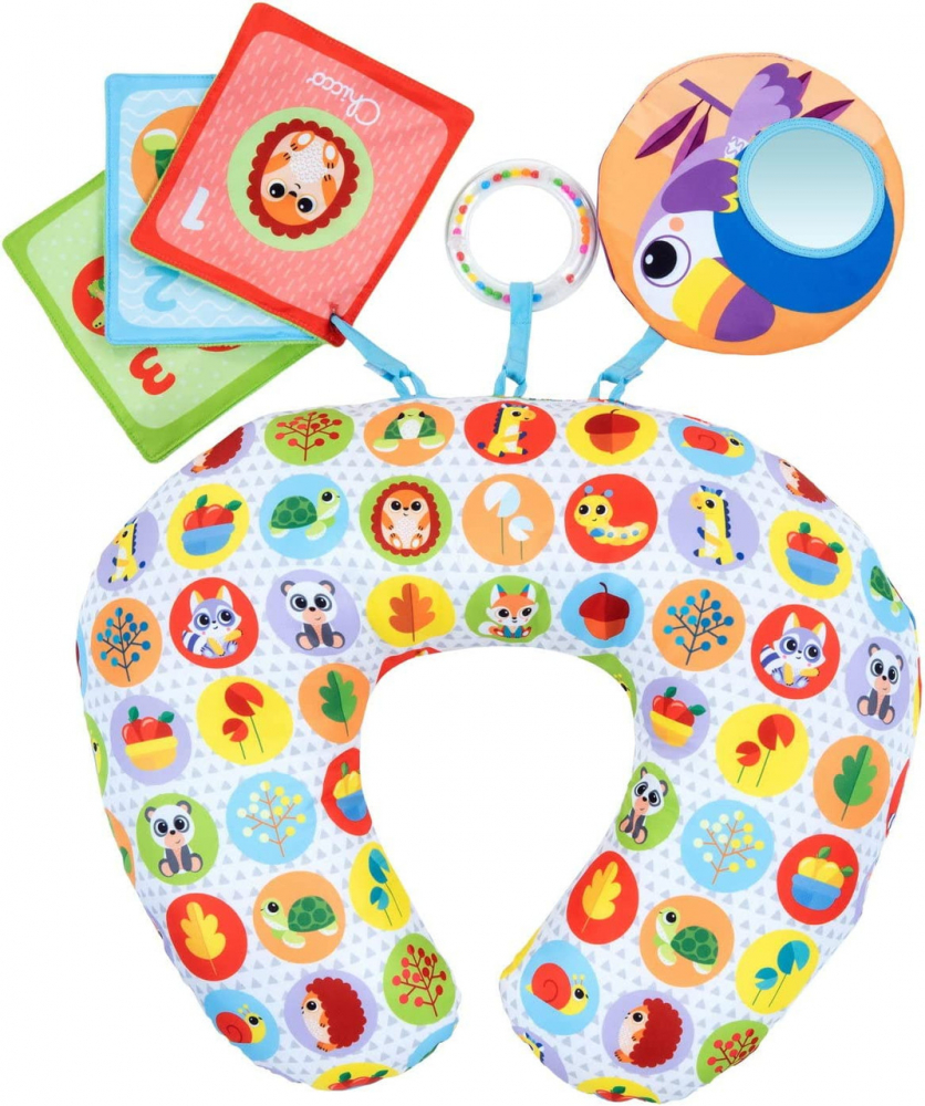 Pernuta Chicco cu animalute Tummy time 2-9 luni - 2