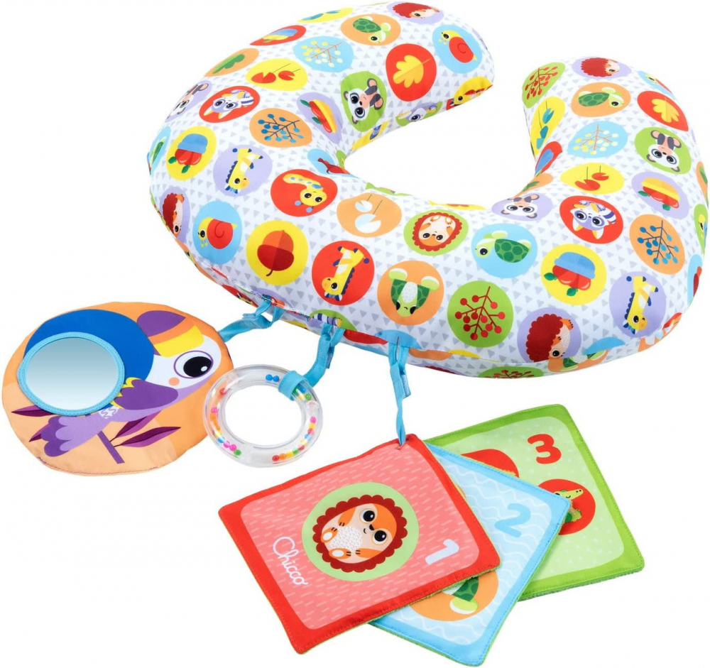 Pernuta Chicco cu animalute Tummy time 2-9 luni - 4