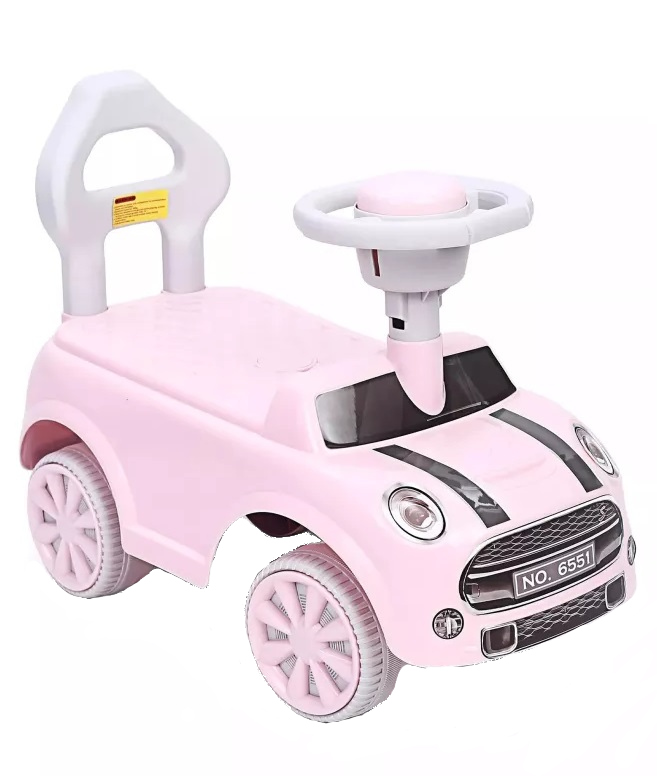 Masinuta fara pedale Mini Cooper Pink - 8